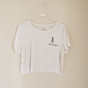 Watch Me Grow Cropped T-shirt